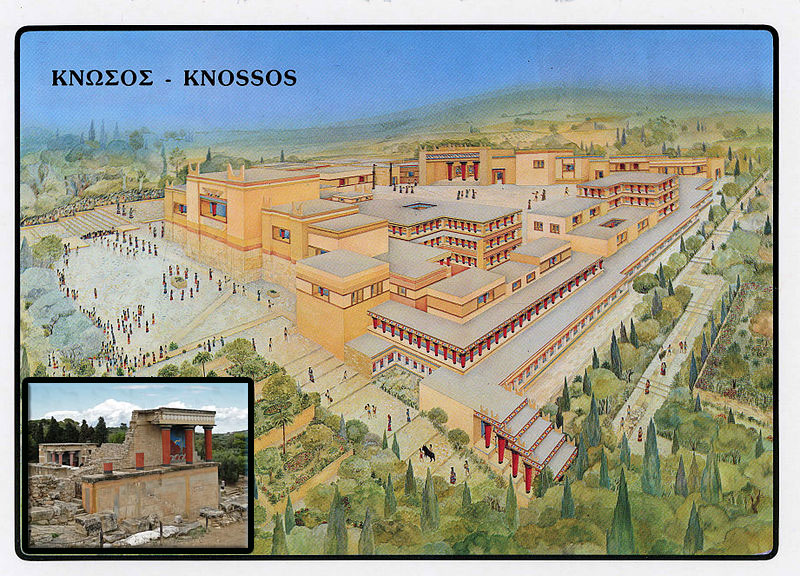 بازسازی کاخ کنوسوس